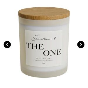 Scentiment THE ONE FROSTED CANDLE